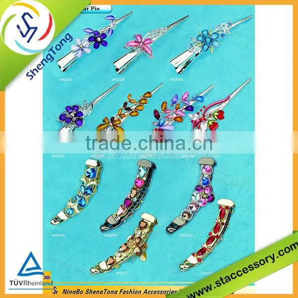 wholesale types of hair clip design hair pin type