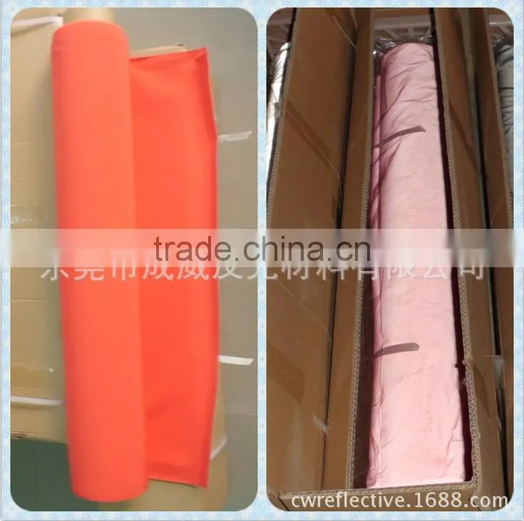 high vision 100% polyester reflective sportswear fabric for making cycling clothes suit