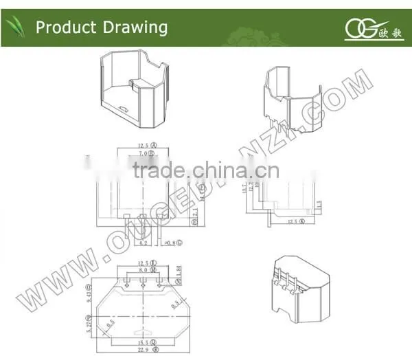 RM0701 vertical bobbin pin5+0 220v 24v transformer 220v 6v bobbin