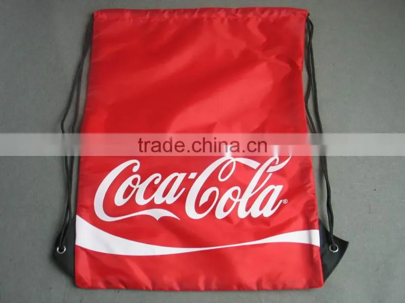 polyester draw string bag