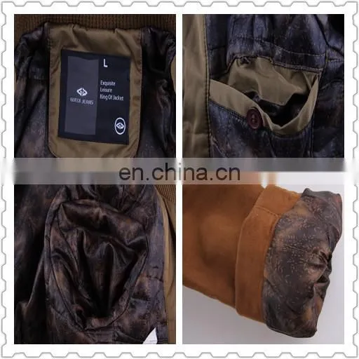 Latest Vogue Mens Thick Padded Stylish Cotton Military Parka Coat