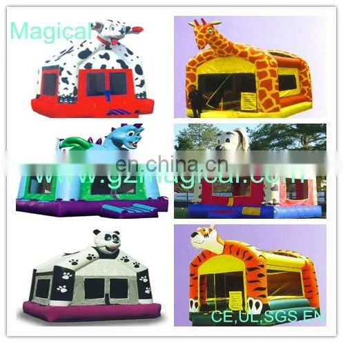 Giant octopus inflatable bouncy castle
