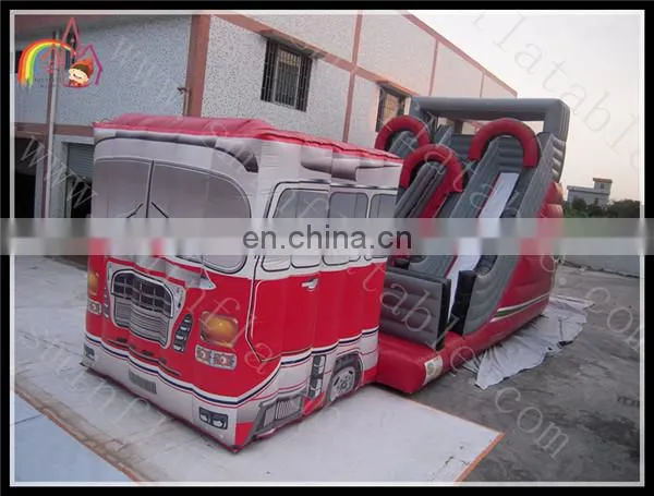 2016 new car inflatable kids slide ,cheap infltable slide for sale
