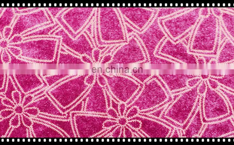 K.S spun velvet pigment printing textile fabric china wholesale