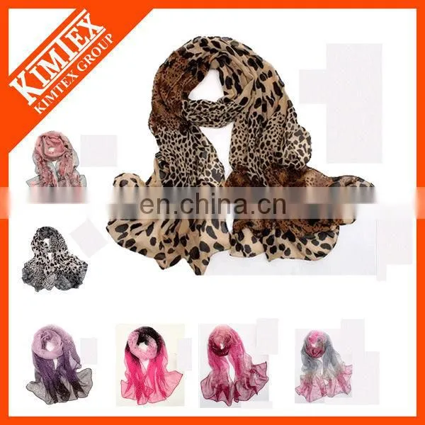 Digital print fashion twill silk scarf