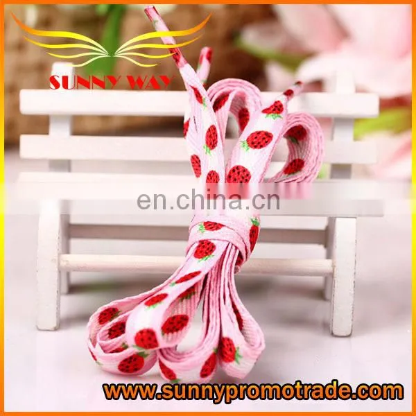 Custom shoe lace manufacturing
