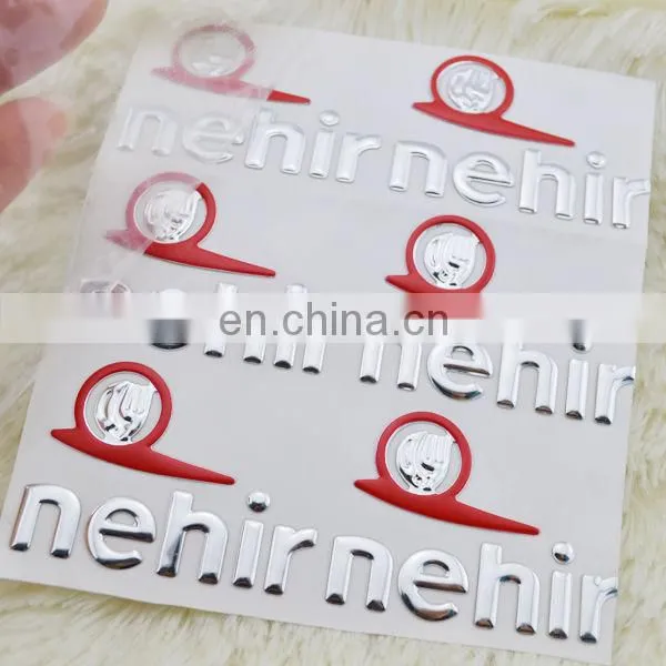 3D logo sticker