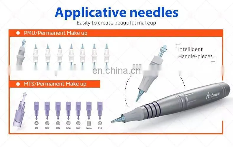 Permanent Eyebrows Make Up Tattoo Machine MTS Tattoo Gun Artmex V8
