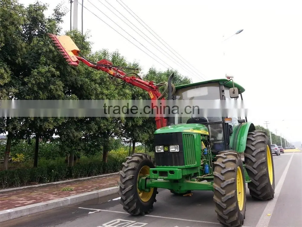 Multi-functional garden mower cut trees pruning machine