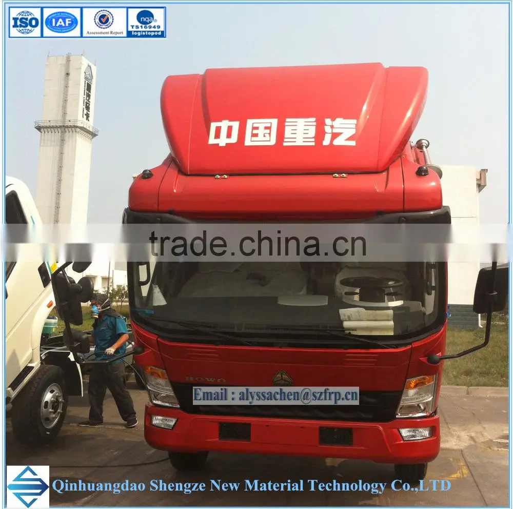WOHO or customzed heavy truck air deflector