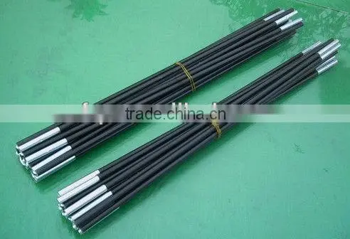 FRP tent support pole / fiberglass tent poles