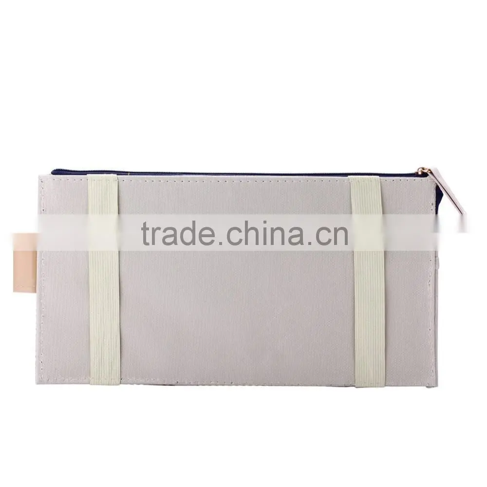 New Multi-purpose Auto Car Sun Visor Organizer Pouch Bag Card Storage Holder Beige