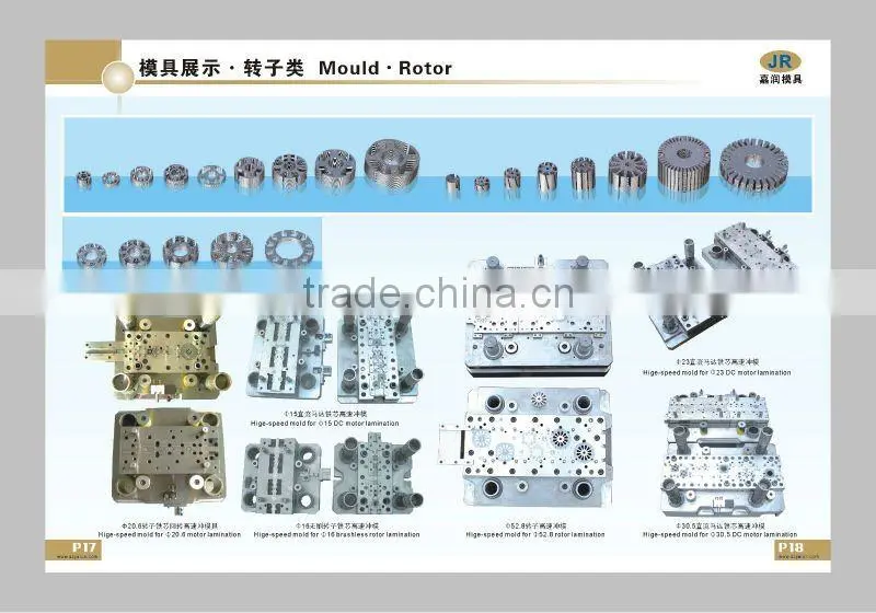 auto interlock progressive stamping tool/mould/die for Segmented Stator Laminations