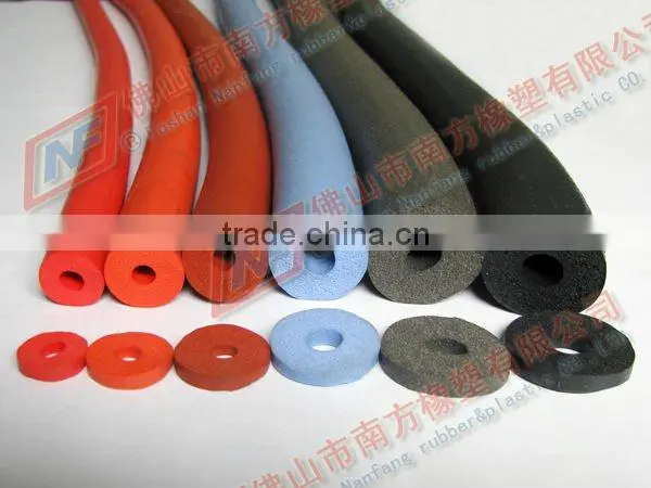 Flexible Silicone Foam tubes