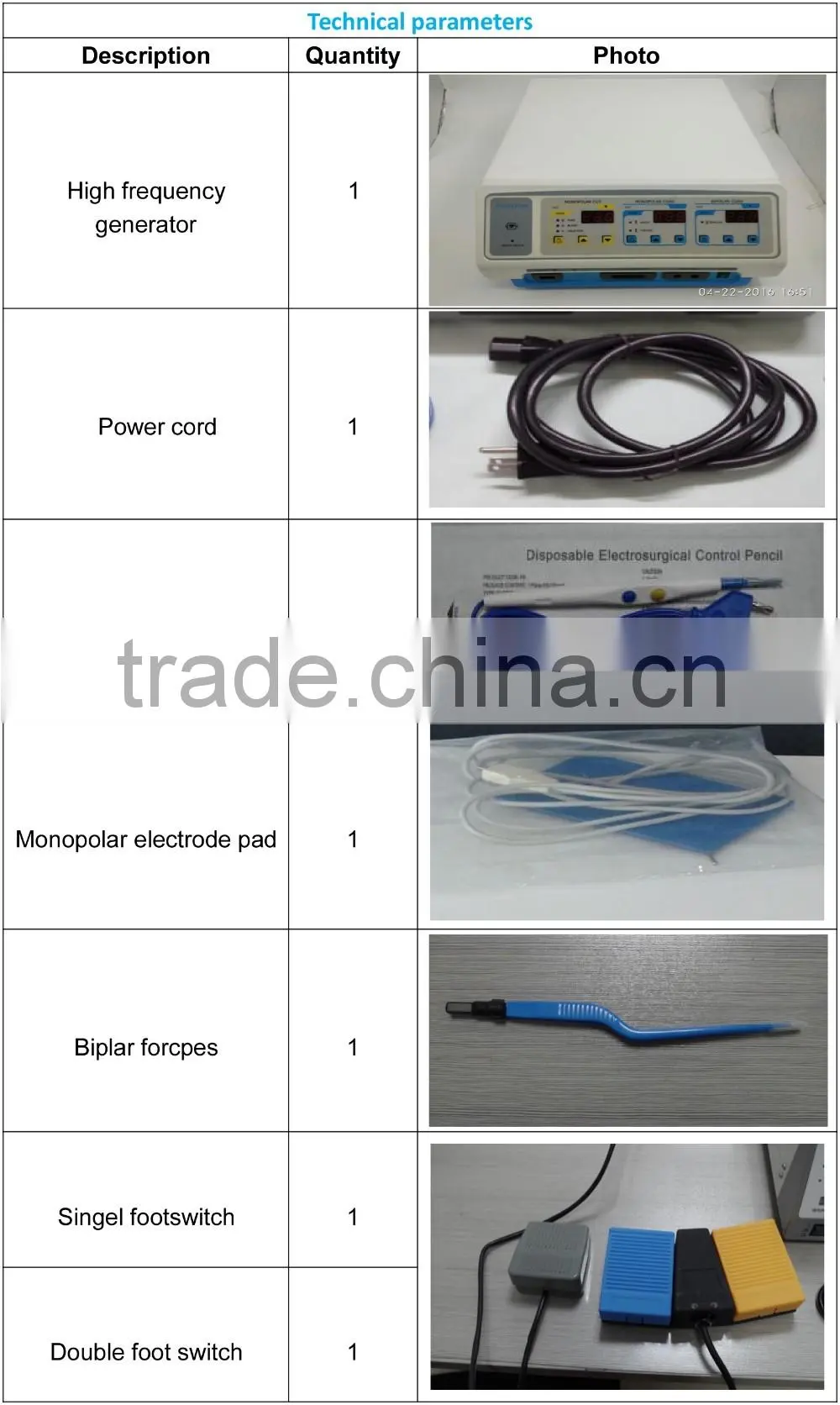 For minimumly invasice surgeryRF Ablation RF-2000 Radio Frequency Electrosurgical Unit