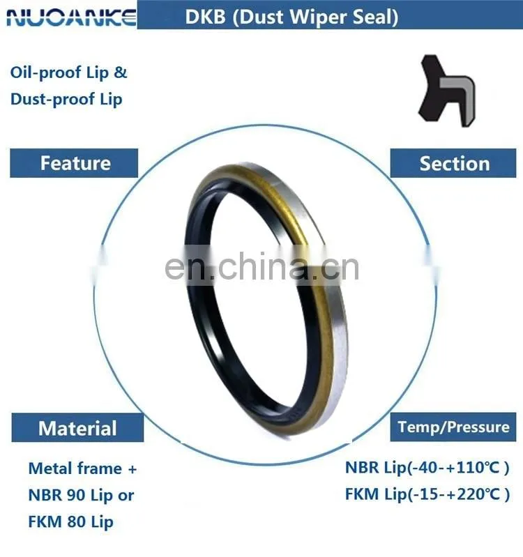 Professional Supplier Oil Seal Hydraulic Seal Kits And Hydraulic Jack Piston Seal HBY DKB DKBI For Hot Sale