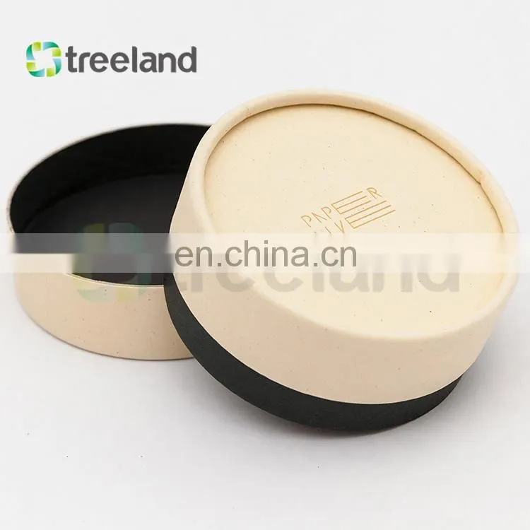 Custom Display Box Round Paper Container for Bath Bomb Packaging