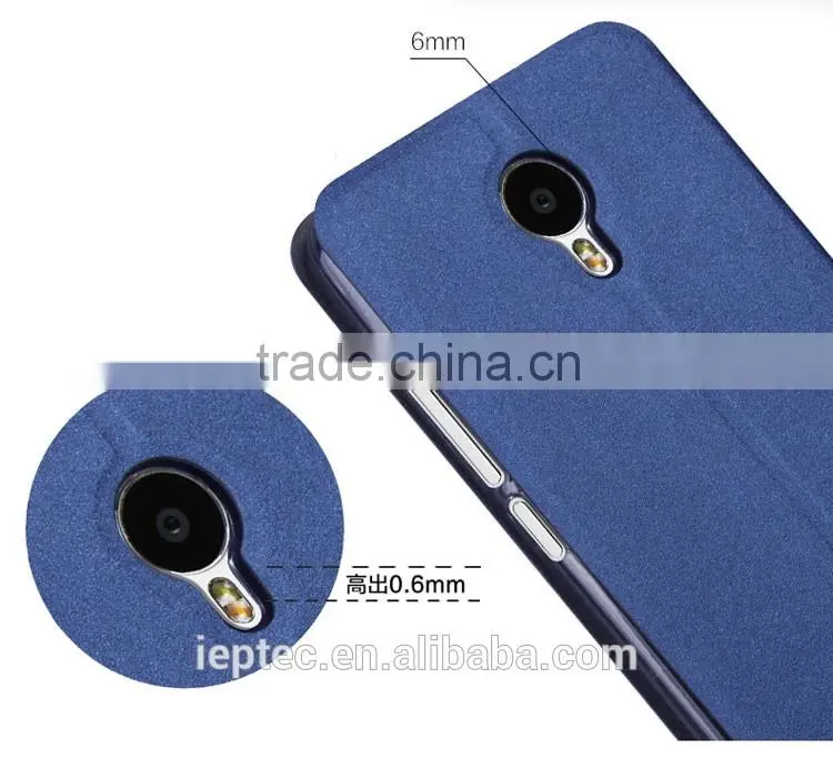 MOFi Case Celular Housing for Meizu M1 Metal, Phone Handset Couqe Flip Leather Back Cover for Meizu Metal