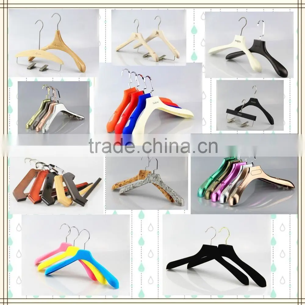 IY-480 white cheap wood scarf hanger