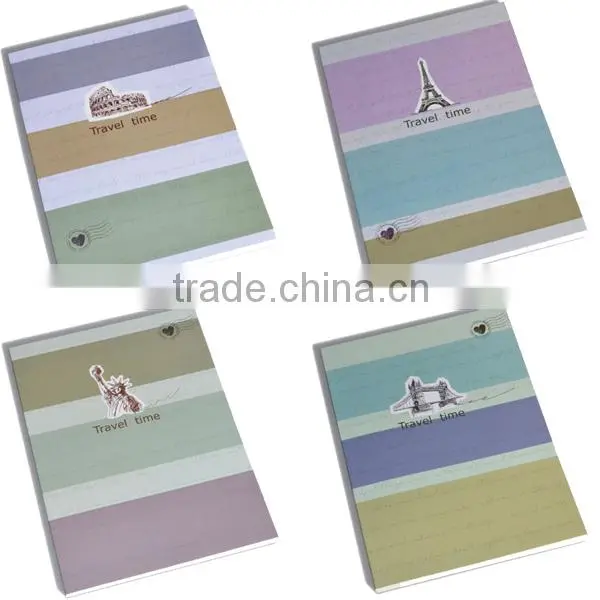 Planner notepad unique fancy ecercise notebook designer custom design print notebook softcover notebook