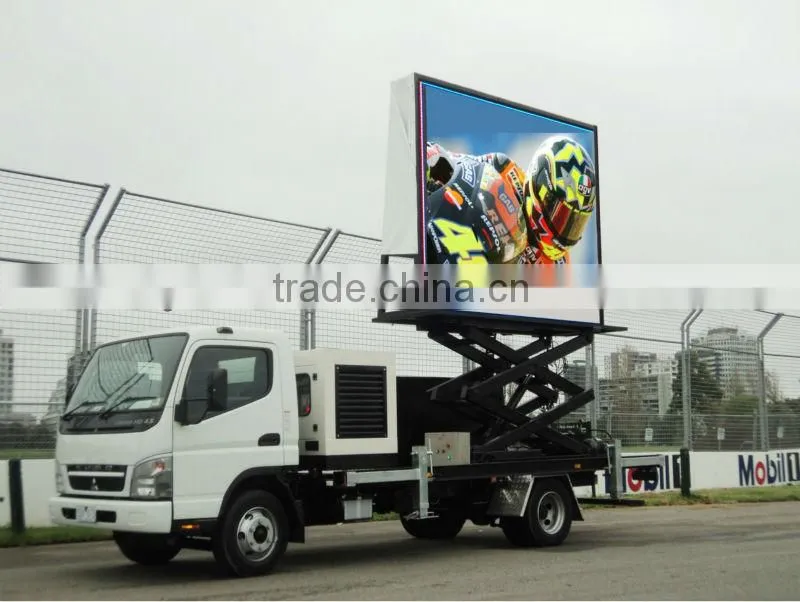 P10 truck mobile advertising electron led dipslay