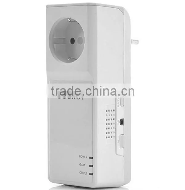 Newest 2-in-1 Multifunctional Remote Controlled ON/OFF 3000W GSM Power Socket With External Temperature Alarm Sensor Head