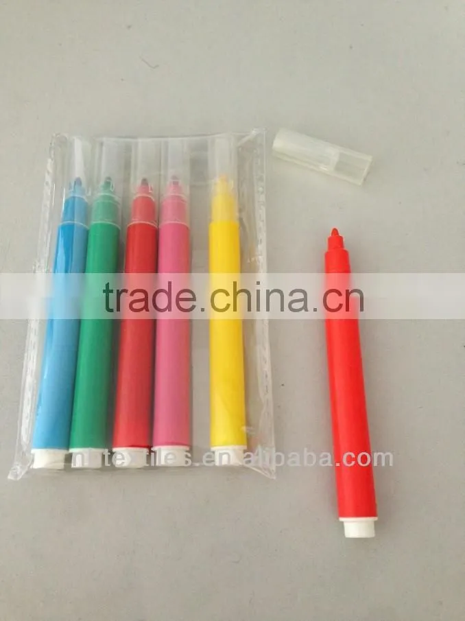 Permanent textile fabric marker pen