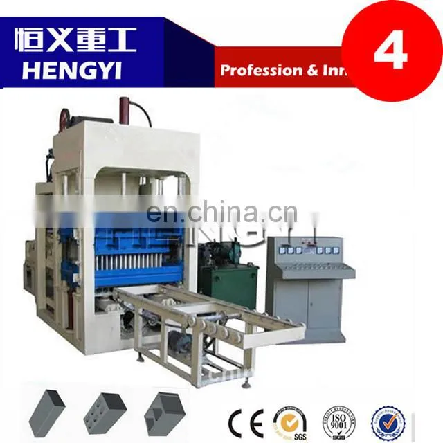 QT4-15/refractory brick cutting machine/ Factory price press machine clay brick/High quality hydraulic press brick machine