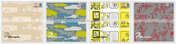 100% Polyester Woven Cartoon Print Fabric