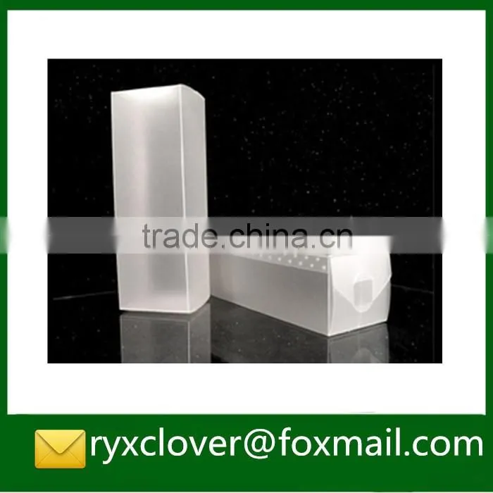 PP stationery customized logo clear plastic packaging box
