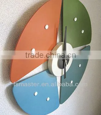 MDF master design flower shape wall clock