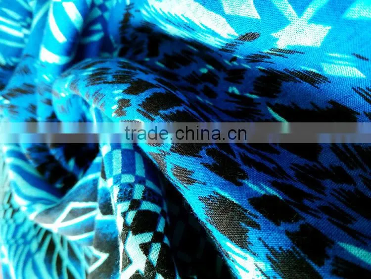 printed fabric with rayon yarn made in china