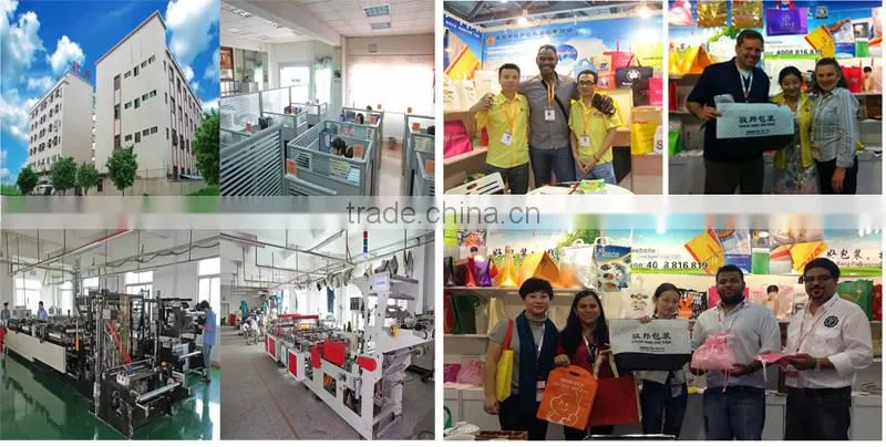 Black Plastic Shopping Bags 2Mil Thickness Custom Made Shopping Bags 14''x6''x16'' Poly Shopping Bags