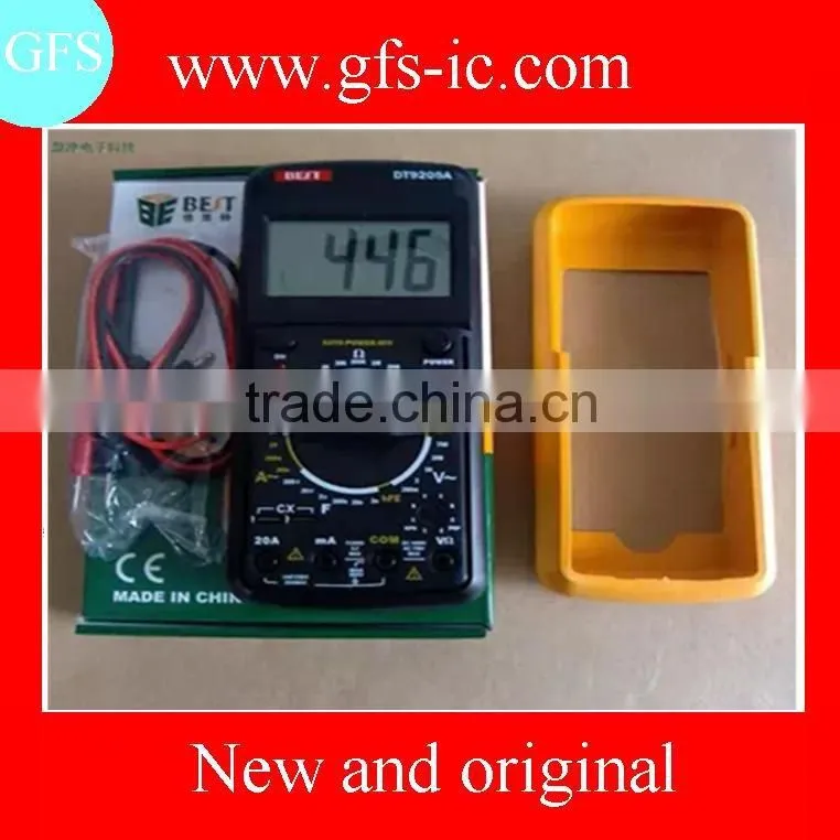 dt9205a Folding large LCD digital multimeter The multimeter with alarm/automatic shutdown/drop set