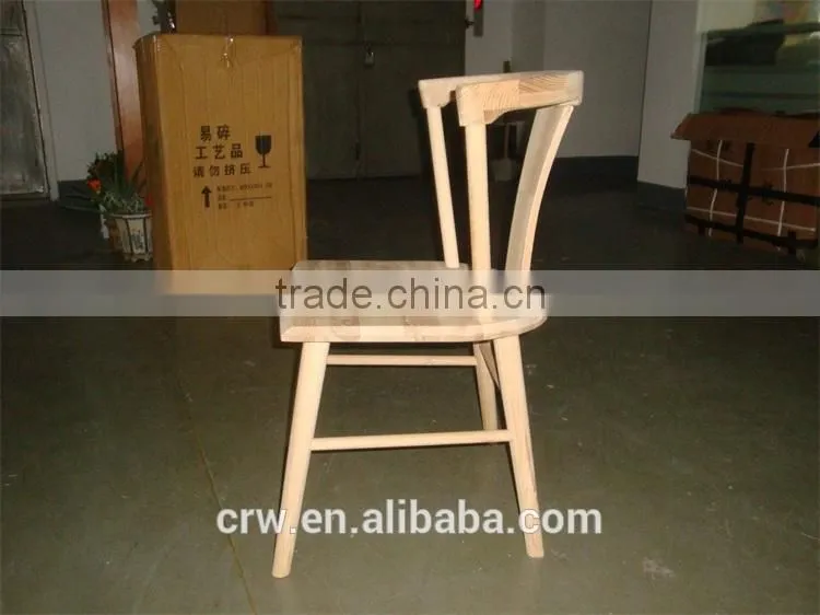 RCH-0728 Scandinavian Ash Wood Armrest Dining Chair