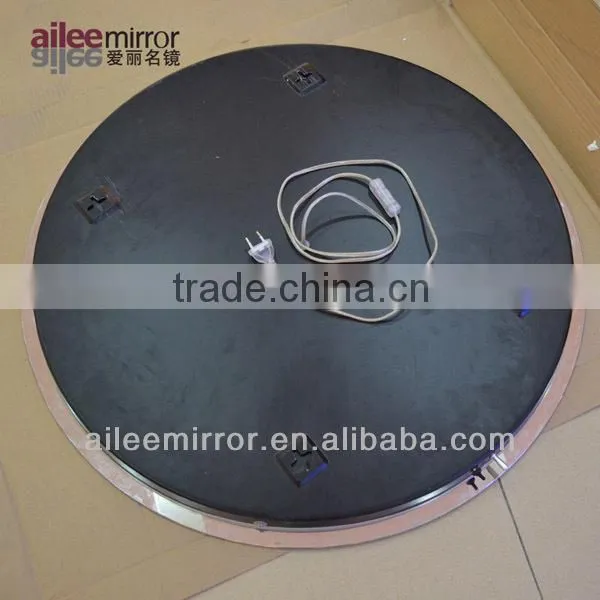 Fashion mirror led silicone 3mm tinted float glass mirror