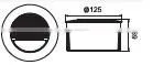 12V 24V 220-240V outdoor wall lamp