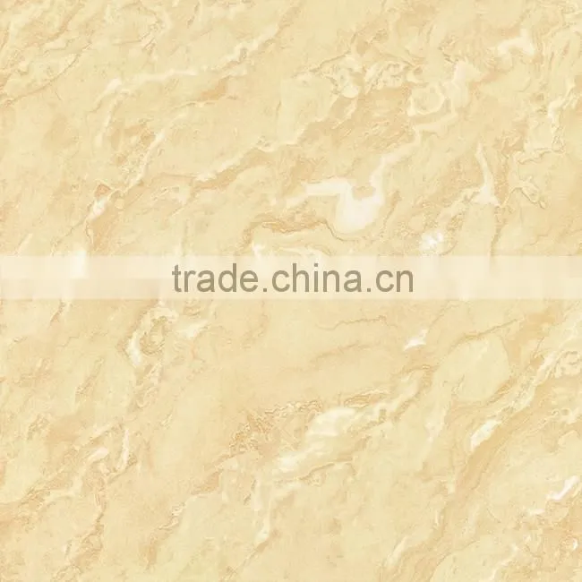 Yellow cream floor tiles