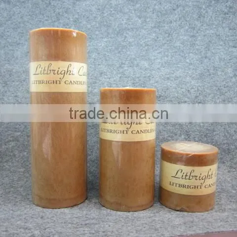 Scented Pillar Candle , No anti-Dumping Duty, USA Market, Aroma Candle, Multi-Color Candle, Decorative Candle Factory
