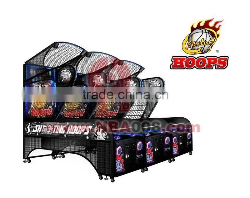 Deluxe Coin Operated Amusement Game Basketball Machine