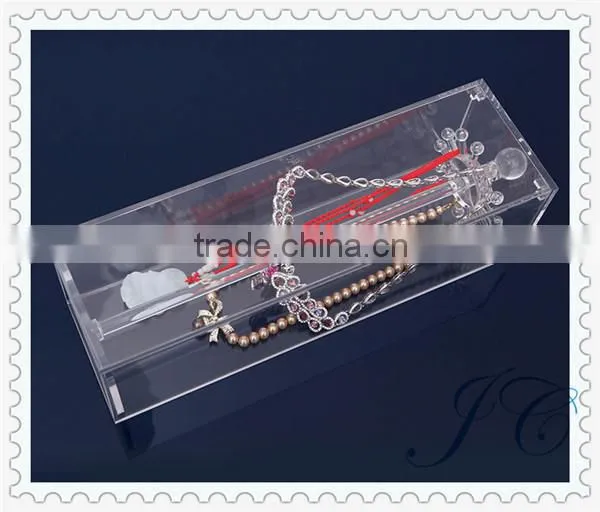 Hot Sale Acrylic Custom Beads Ornaments Storage Box Cintainer With High quality