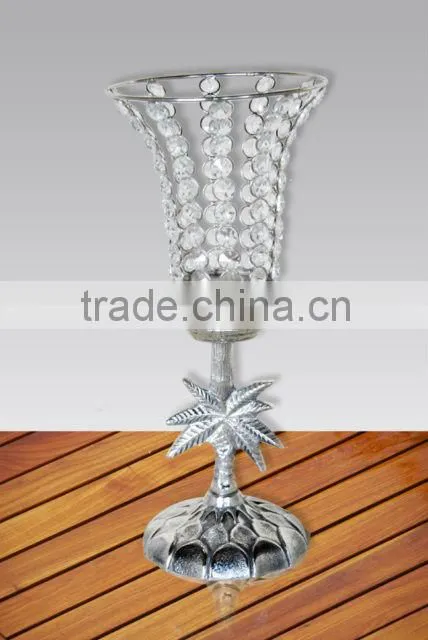 Crystal Round Votive Holder