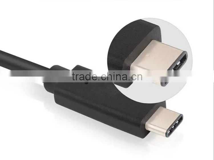 Free sample New Arrival USB 3.0 3.1 Type C Male to Male For MacBook Data Charger Cable Reversible USB-C