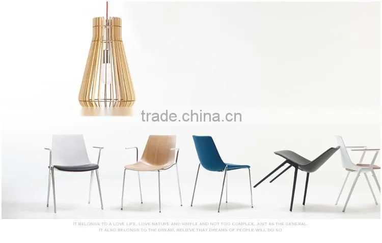Wood pendant lighting for vintage home decor E27 JK-8005B-17 LED pendant Light