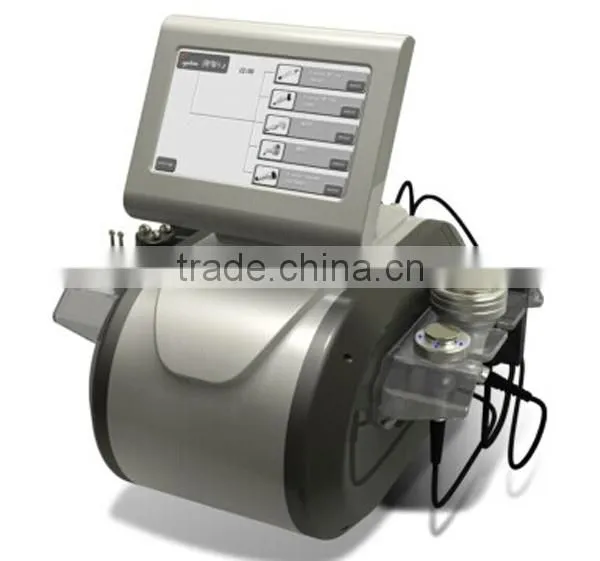 NEW!!! 5 in 1 best 40K cavitation cellulite removal multipolar rf face vacuum fat device