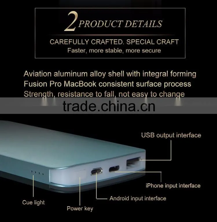 2016 larger capacity mobile power bank 6000mah powerbank charger with LED display