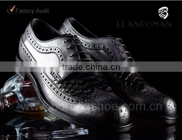 Fashionable Classical luxury business Goodyear welted handmade shoes