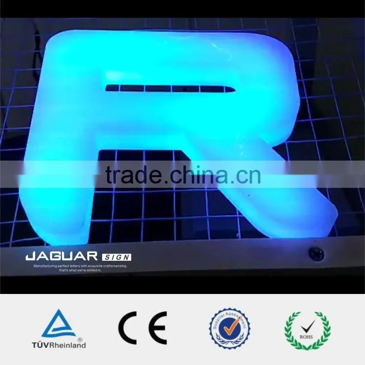 wifi wireless outdoor programmable led acrylic letters