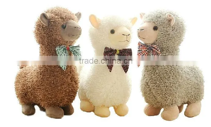 China plush toy factory custom toy alpaca