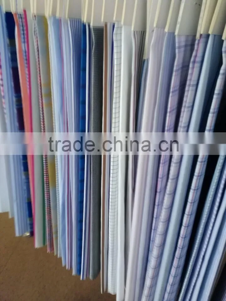 100% Cotton Yarn Dyed Printed Shirting Fabric